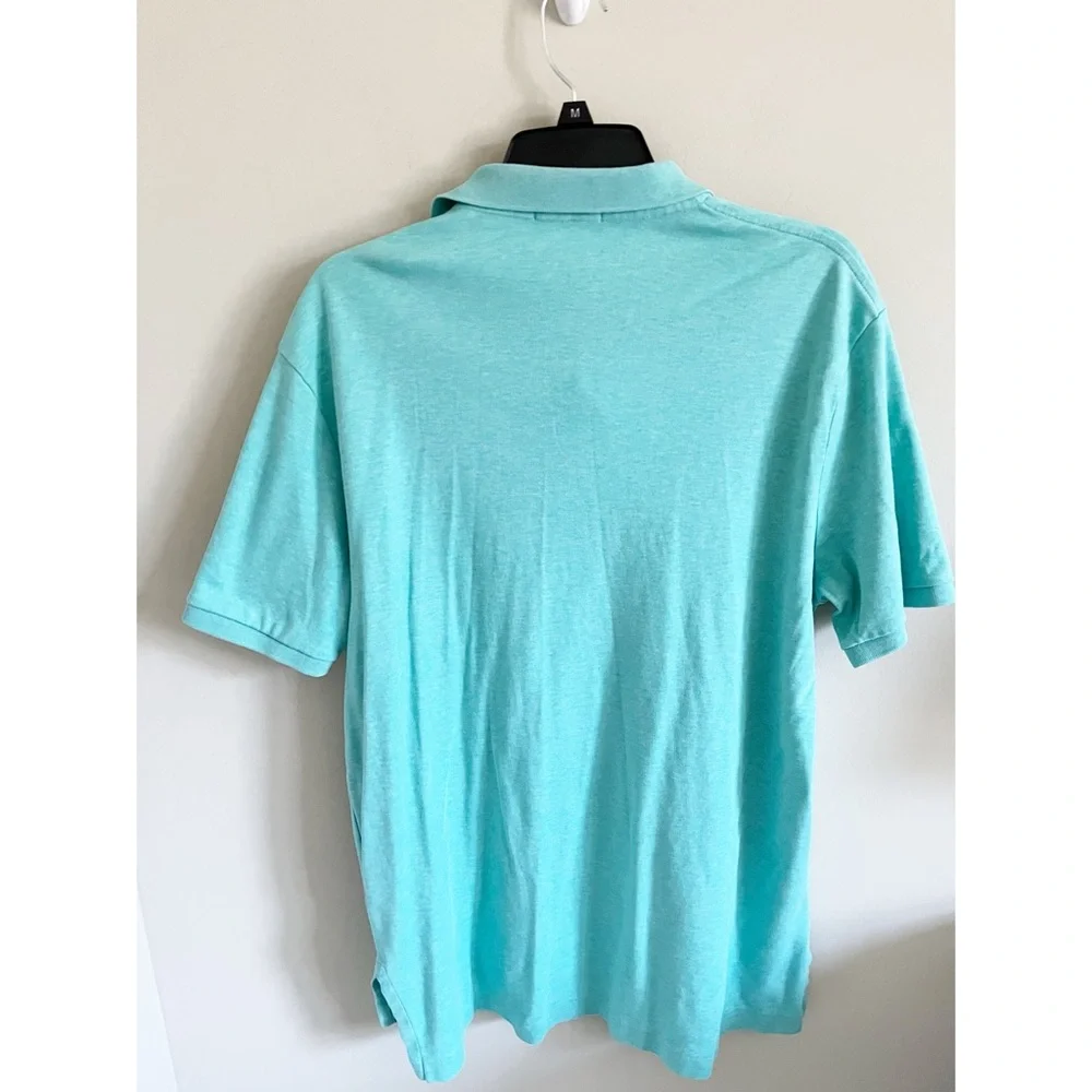Polo RL light aqua short sleeved shirt sz L